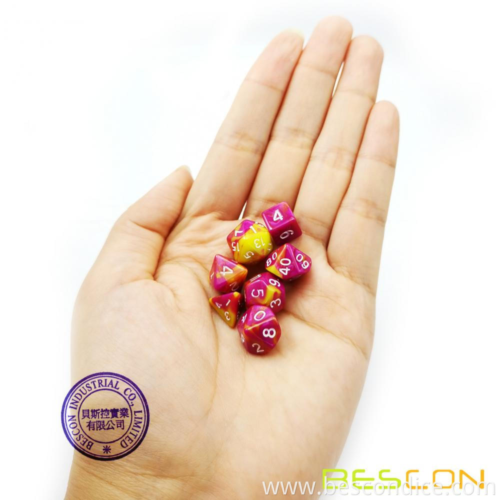 Tabletop Game Mini Dice Set 3 Tabletop Game Mini Dice Set 3